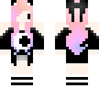 pink kawaii neko