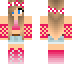 pink summer girl