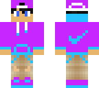 purple nike boy