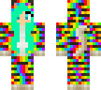 rainbow girl