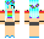 rainbow girl
