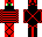 red and black