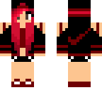red nike girl