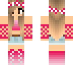 summer pink girl