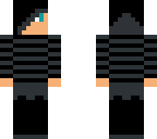 3 pixel emo girl
