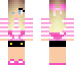 a cute pink girl