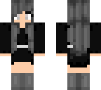 black dress