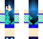 blue girl