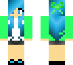 blue girl