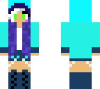 blue jacket girl