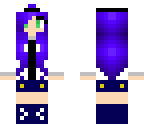 cool purple girl