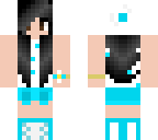 cute blue and white gurl