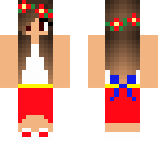 girlygamer76's skin in red dress