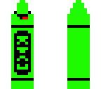 green derpy crayon