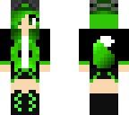 green fox girl