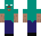 herobrine with battle suit