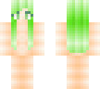 lime green hair base