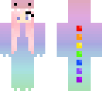 pastel dino girl
