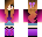 pink and purple girl
