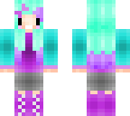 purple and blue