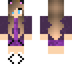 purple cat girl