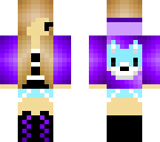 purple chibi