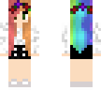 rainbow girl