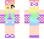 rainbow girl