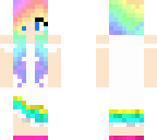 rainbow girl
