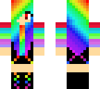 rainbow skin