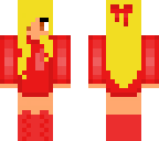 red blonde