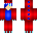 red dinosaur boy