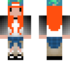red head hipster chibi