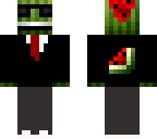 watermelon in a suit