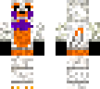 animatronics white and orange