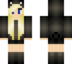 black bear girl