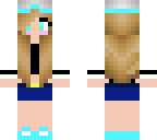 blue girl