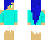 blue girl