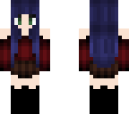 blue hair