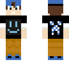 blue skater boy