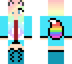 blue wold girl