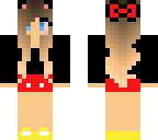 bright mini mouse girl