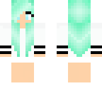 cute aqua girl