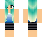 cute blue girl