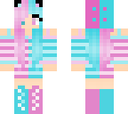 edited cotton candy girl