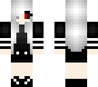 female kaneki ghoul form