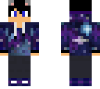 galaxy boy with cat ears