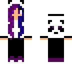 galaxy panda girl