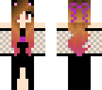 girl with cat ears and dress
