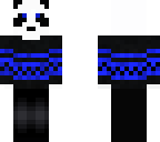 panda with sweater